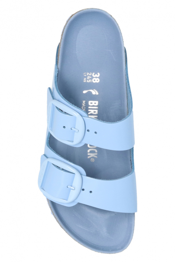 arizona double buckle slide sandals